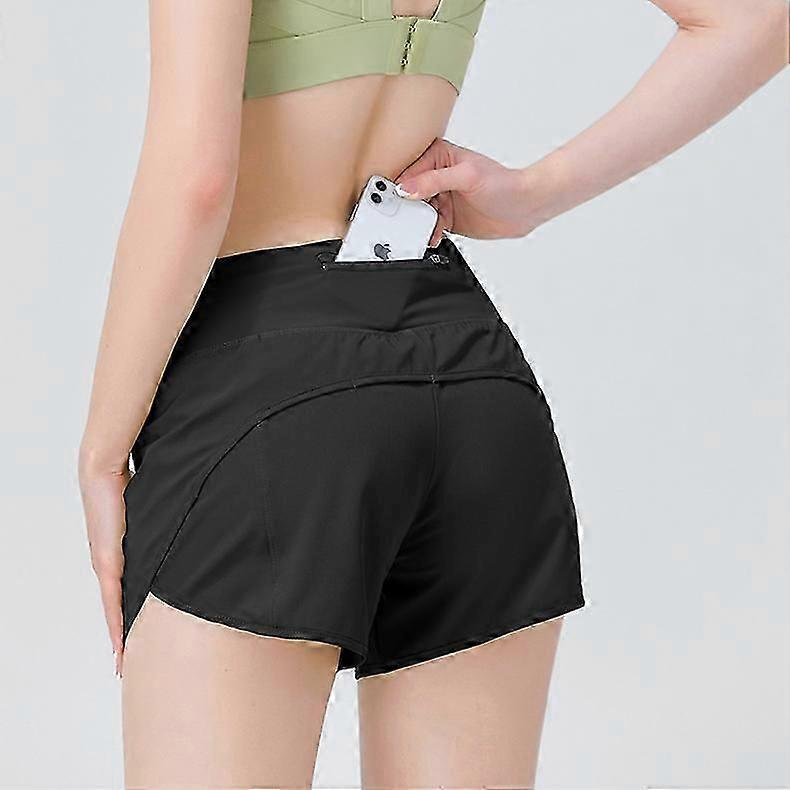 ILWHE Womens High Waisted Running Shorts