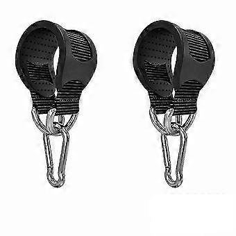 Set of 2 x 25cm (10in) Non-Slip Multifunctional Safety Belts for Fitness Ring, Horizontal Bar, Sandbag and Swing QVWHBYV