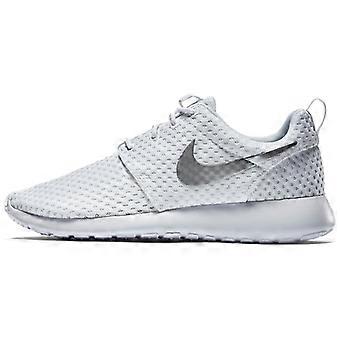 Nike Roshe One Br White Metallic Platinum Women's 724850-100