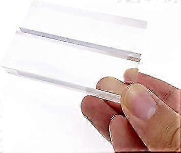 Polished Clear Acrylic Table Sign Holders 10pc