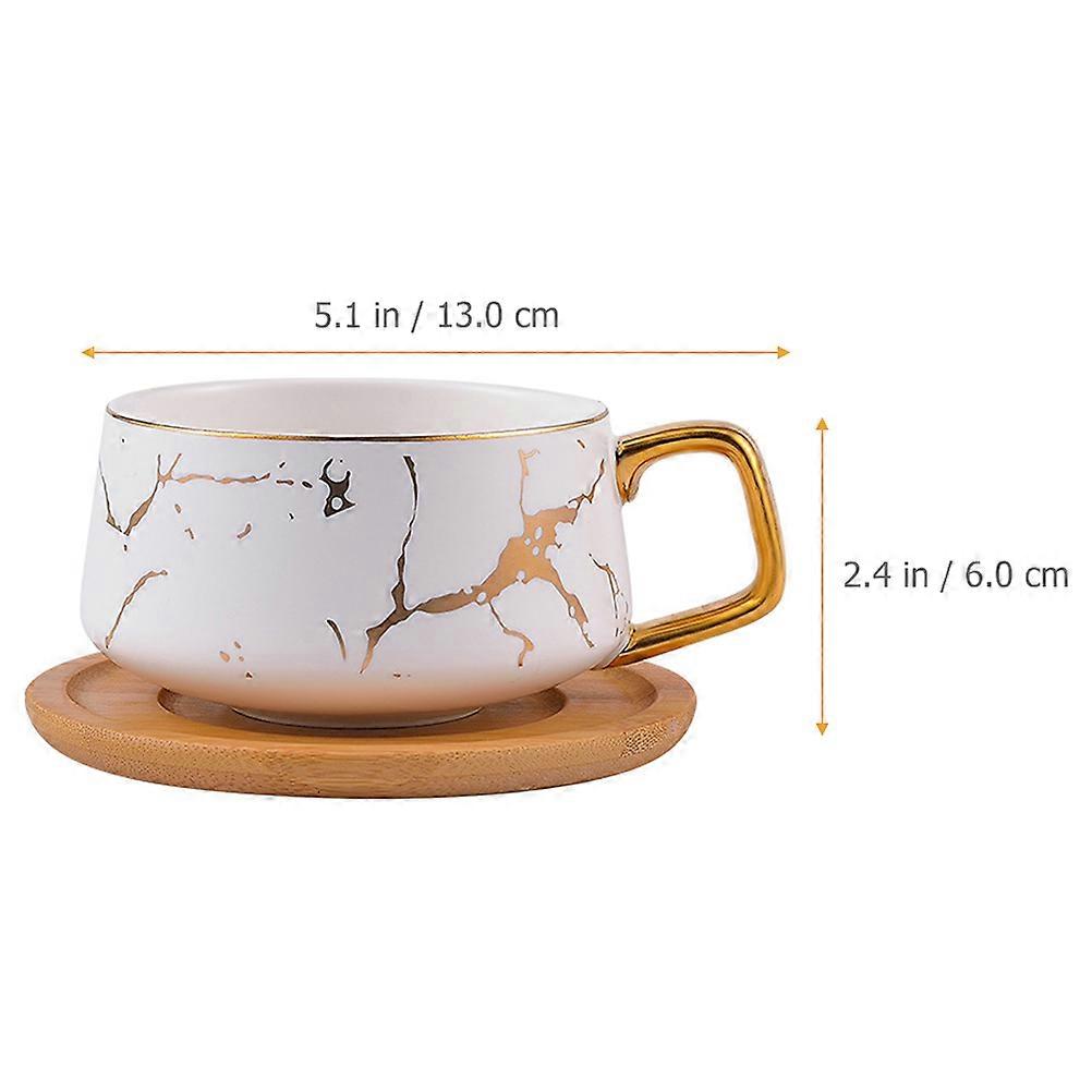 Ceramic Coffee Mug Multi-Function Milk Cup for 1Set with Practical Design