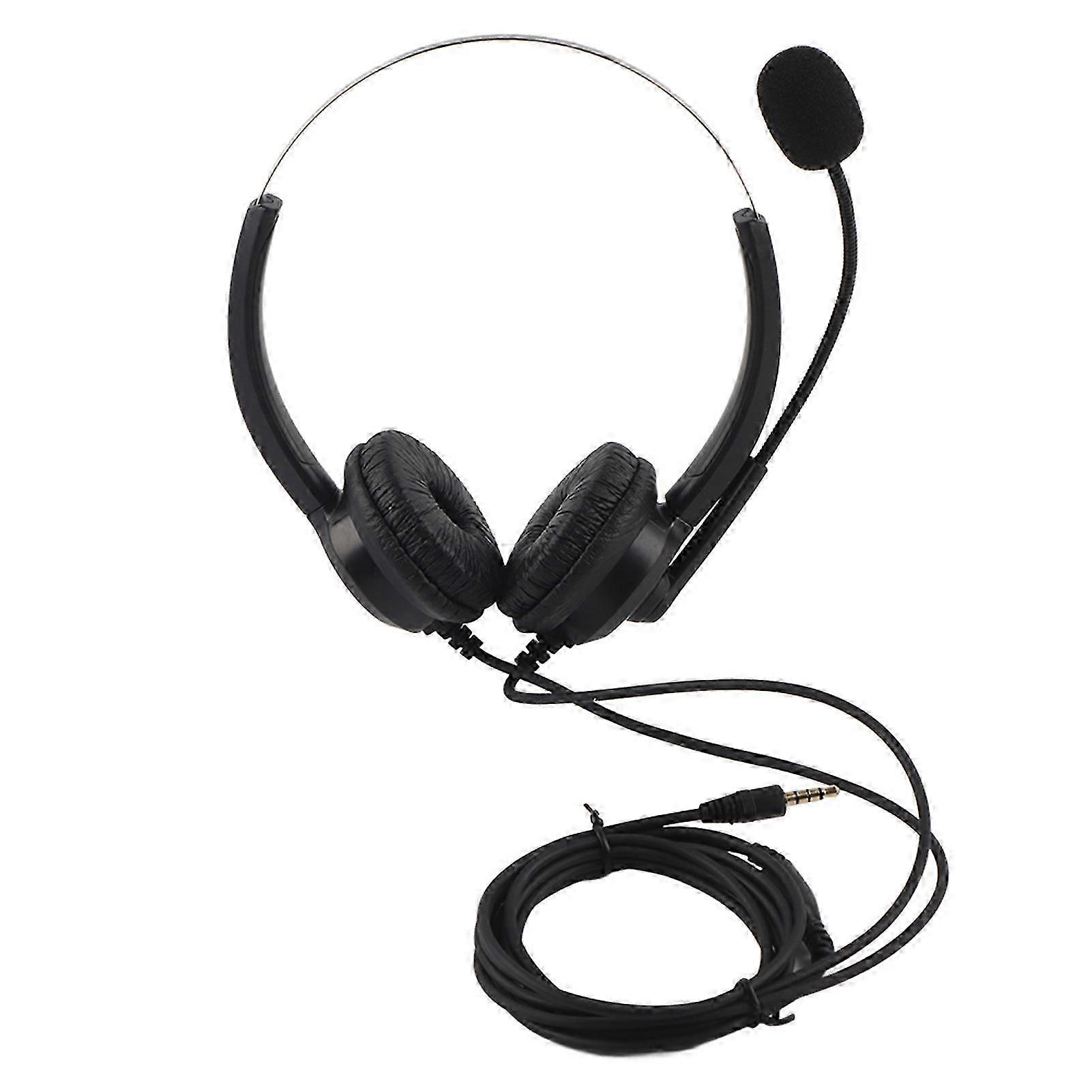 Rotating Earmuff Call Headset 3.5mm