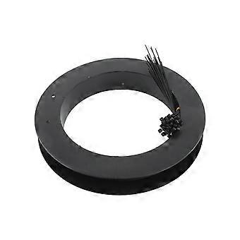 BOLANY 50pcs / set Beschichtetes Bremskabel Verformungswiderstand Mountainbike BremsleitungYMQX)