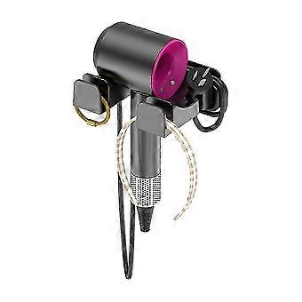 Wall Mount Hair Dryer Bracket with Hook