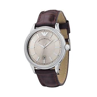 Armani classics Quartz Analog Men Watch with AR0540 Cowskin Bracelet