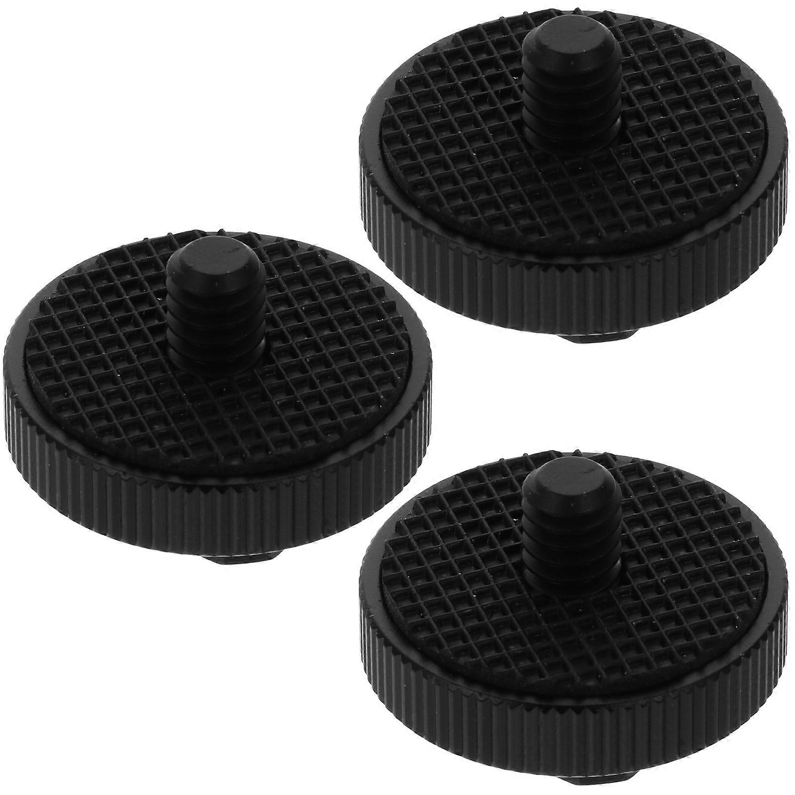 3Pcs Hot Shoe Mount Adapter for Camera and Flash Use