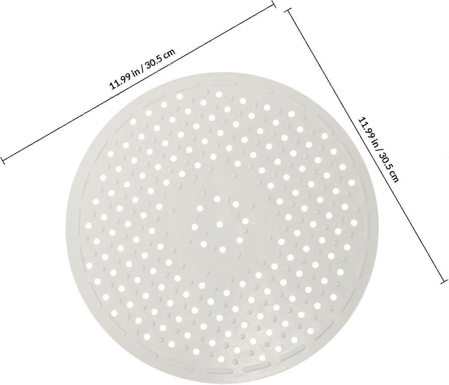 Rubber Sink Drying Mat for Kitchen Counter, White