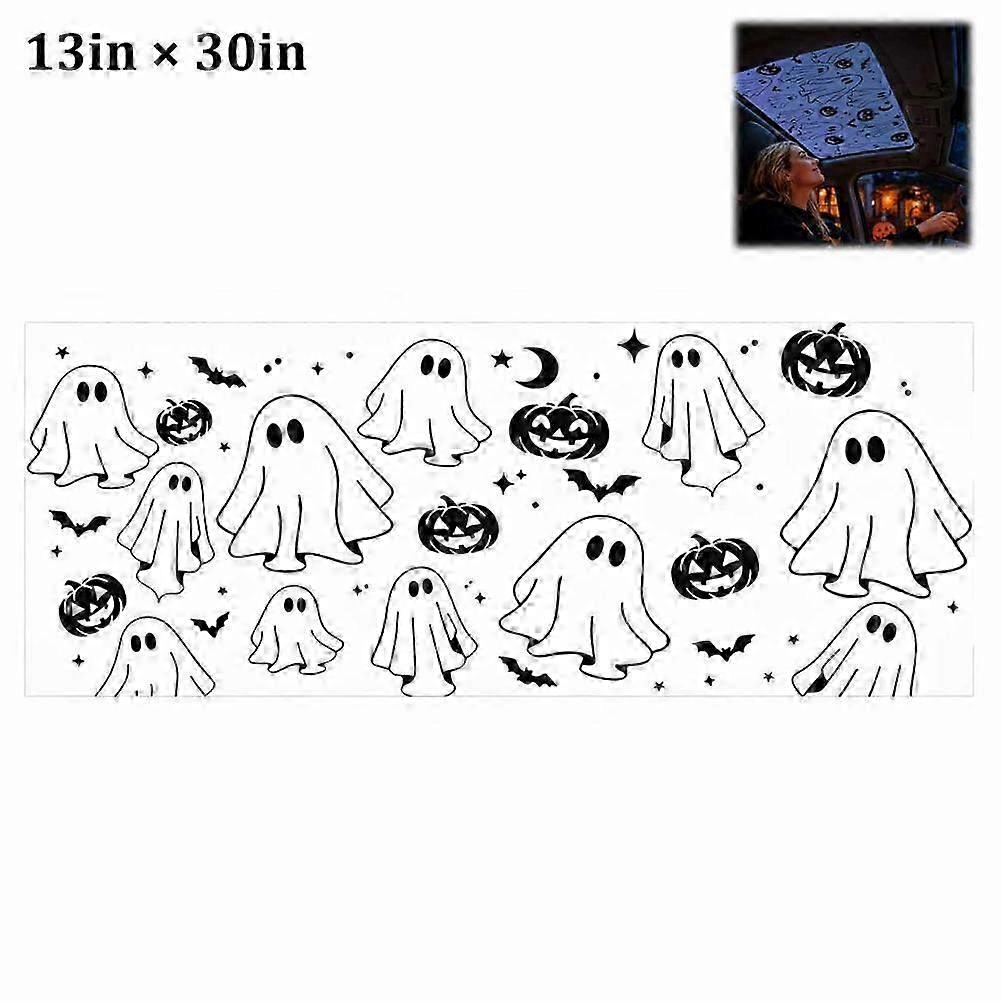 PVC Spooky Sunroof Ghost Decal
