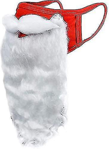 包まれた休日サンタひげフェイスマスクコスチューム