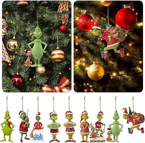 Set 28 Decorazioni Natalizie G-lich In Acrilico Per Albero Di Natale - Ciondoli Colorati Con Cordino