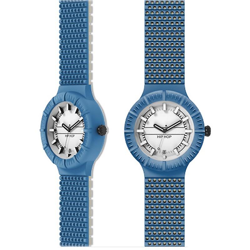 Hip Hop clock Silicone Men One large HWU0392 well dressed