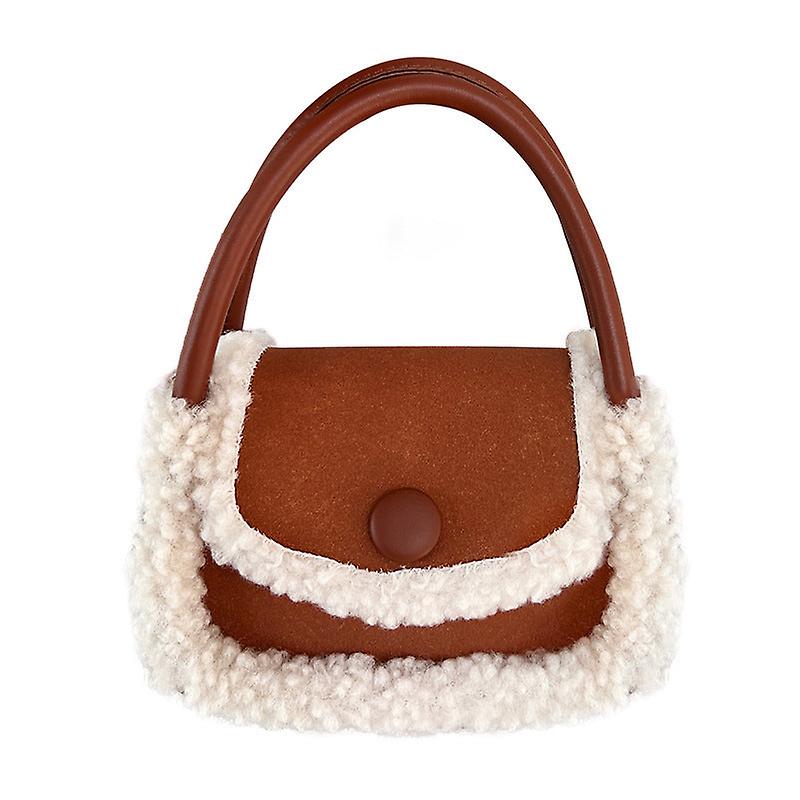 Women Handbag Autumn And Winter Fur Portable Small Square All-matching