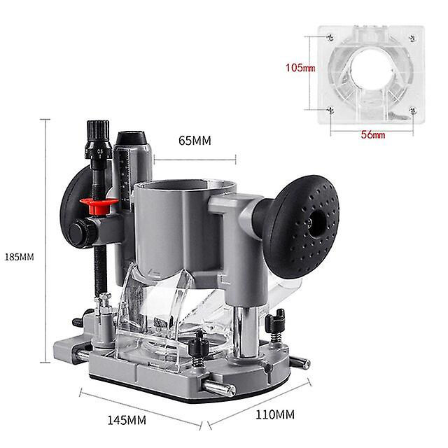 Multi-function Trimming Machine Press-in Base Electric Wood Milling Incline Base Slotted Woodworking Tool Bakelite Milling Base