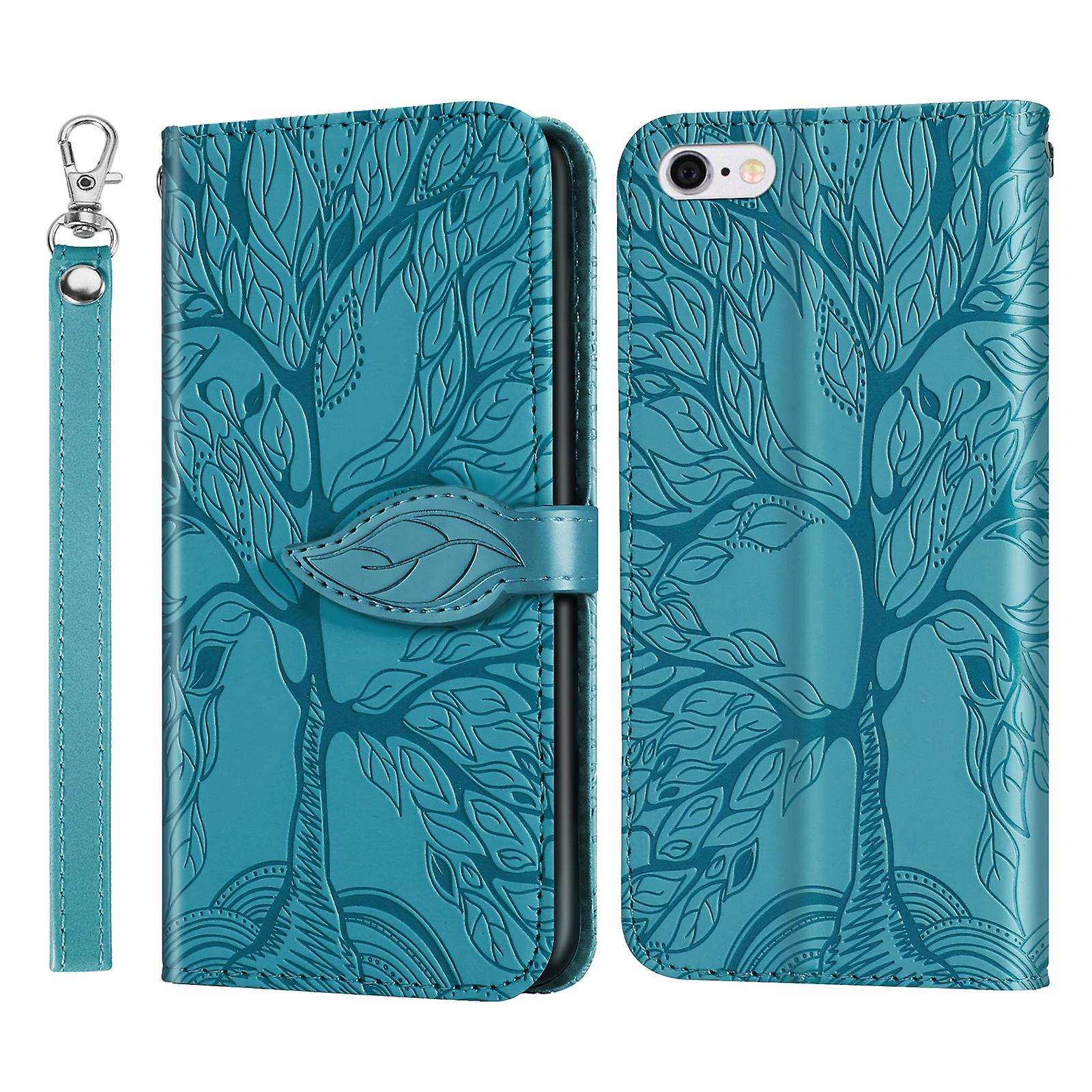 Tree Pattern Leather Case For iPhone 6 Plus & 6s Plus