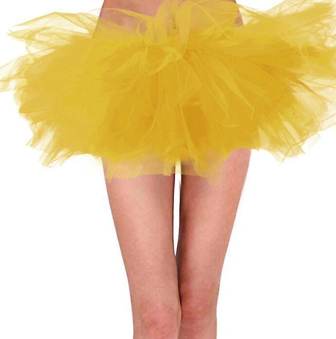 Women's Classic 6 Layer Tulle Tutu Skirt, Layered Tulle Tutu Dress