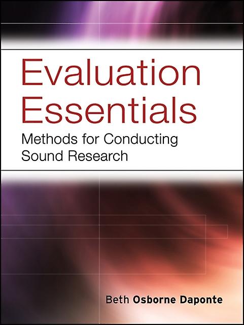 Evaluation Essentials by Beth Osborne Daponte Paperback