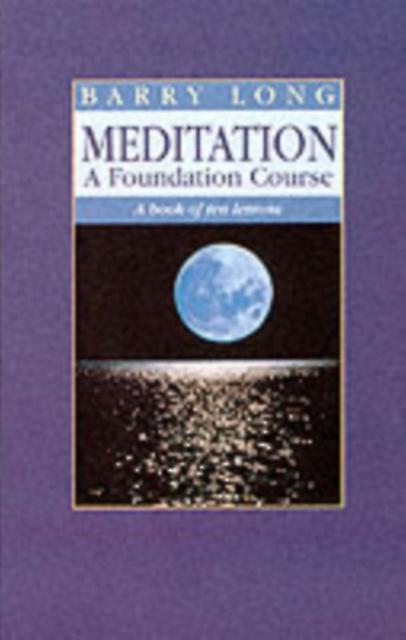 Meditation by Barry Long Paperback Book