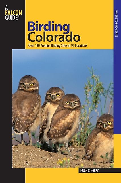 Birding Colorado by Hugh Kingery Paperback Book
