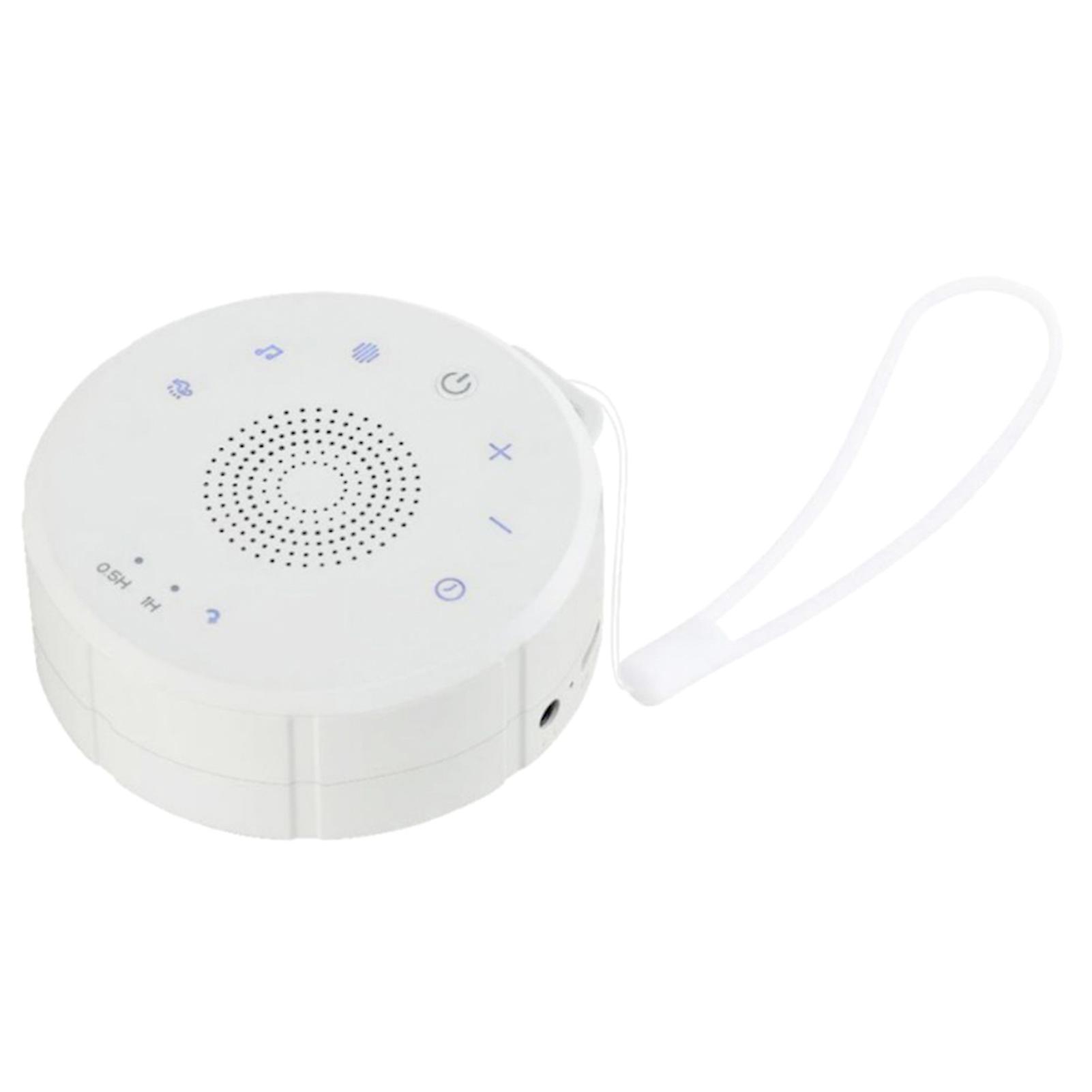 Soothing White Noise Sounds Machine Rechargeable Timing Loudspeaker for Baby Kids Adults