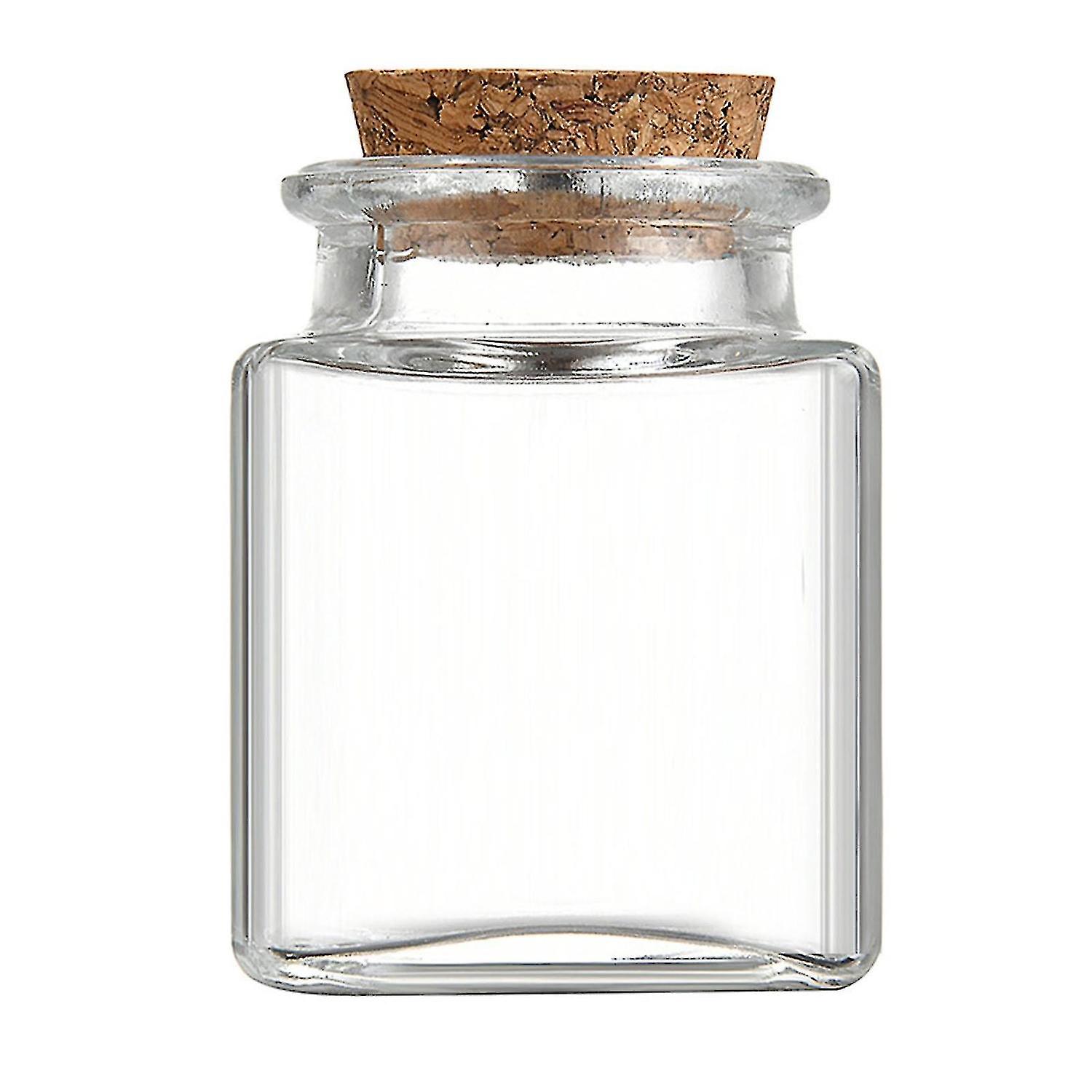 Kitchen Clear Glass Jars Large Durable Storage Jar For Candy Cookie Snacks