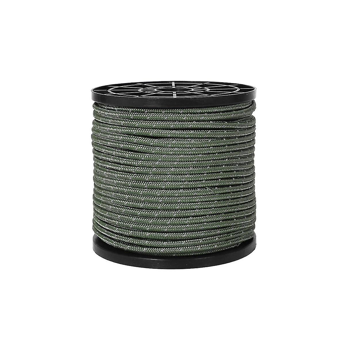 Outdoor Tent Rope Roll Reflective Rope Tent Windproof Rope Fixed Rope Bold Reinforcement,blue