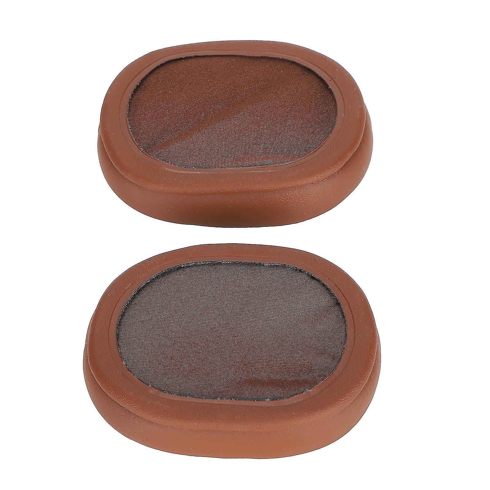 Soft Breathable PU Leather Ear Pads Memory Foam for MSR7 M40X M50X Brown