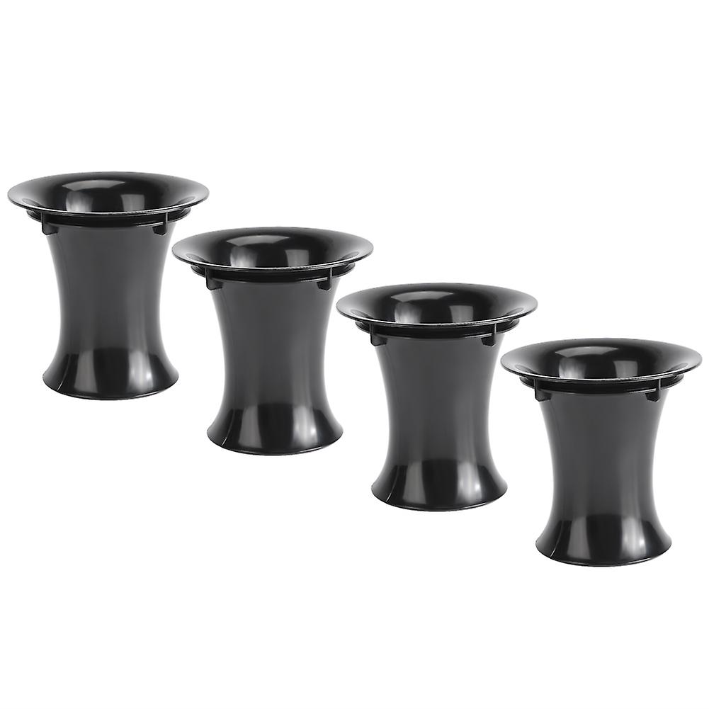 Lot de 4 tubes d'inversion pour haut-parleurs de 76 mm de diamètre et 90 mm de hauteur, adaptés aux haut-parleurs de 4 à 8 pouces