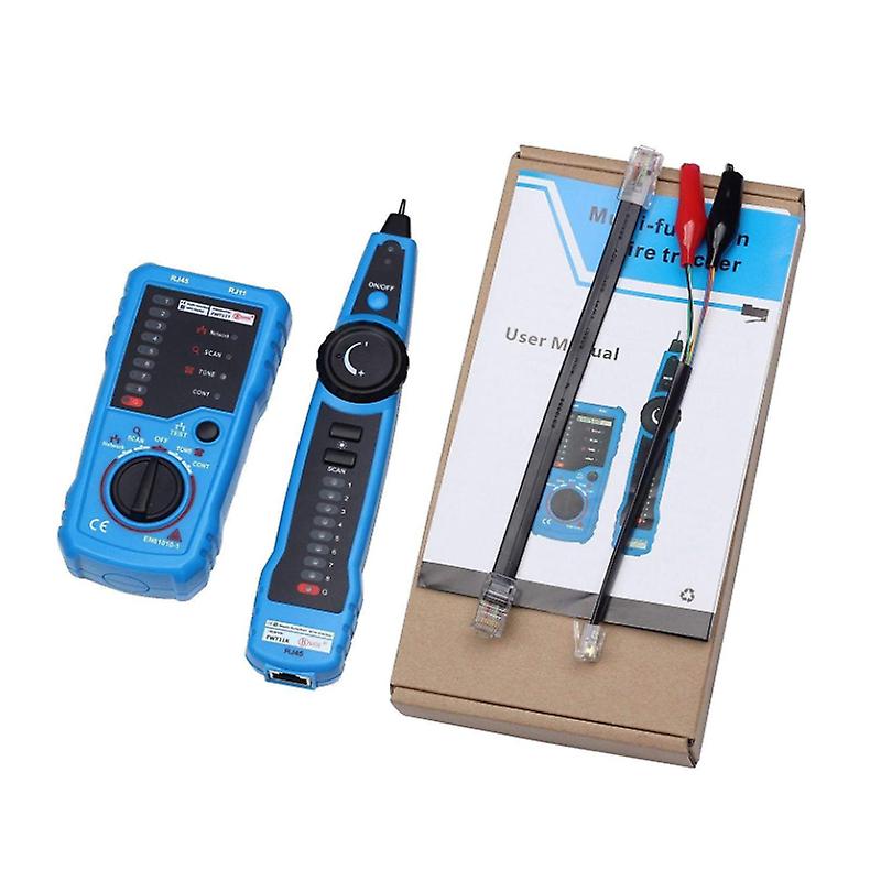Bside Fwt11 High Quality Rj11 Rj45 Cat5 Cat6 Telephone Wire Tracker Tracer Toner Ethernet Lan Network Cable Tester Line Finder