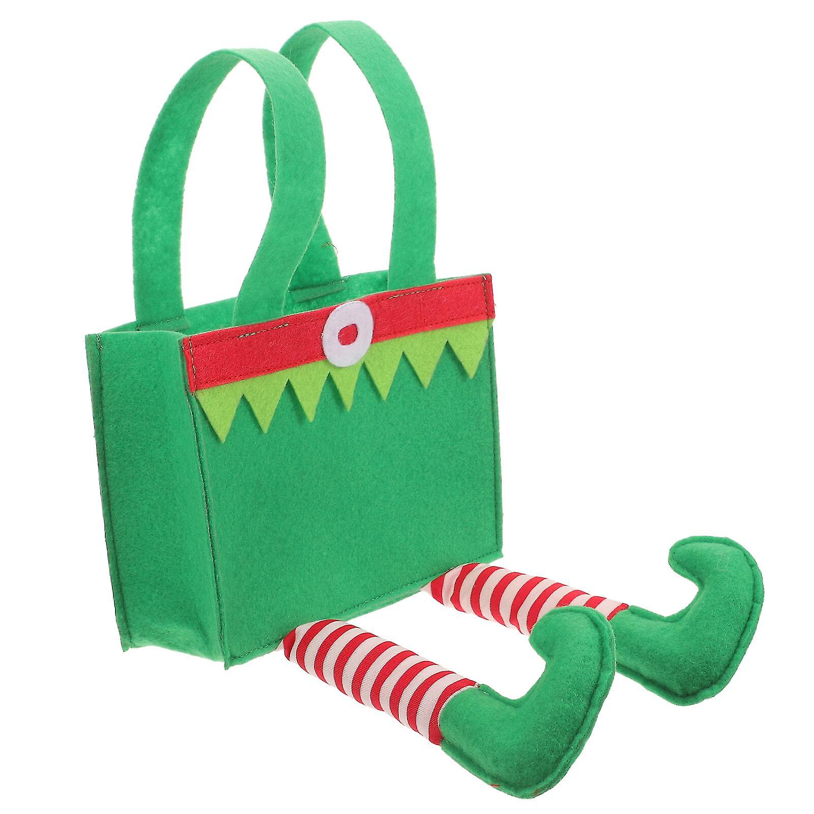 عيد الميلاد علاج حقيبة عيد الميلاد هدية حقيبة قماش حلوى هدية التعبئة حقيبة الكرتون عيد الميلاد هدية حقيبة يد