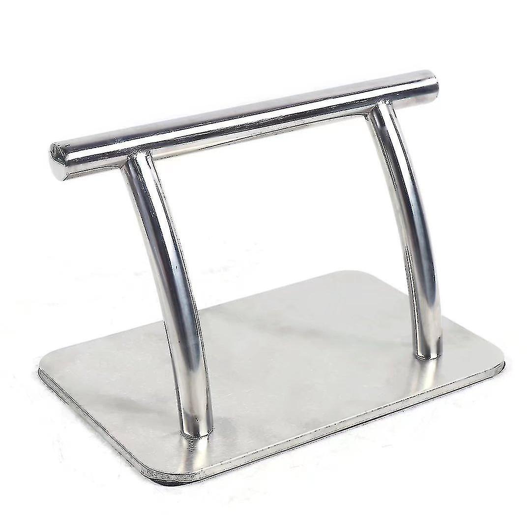 כיסא נירוסטה משענת לרגליים ציוד מספרות