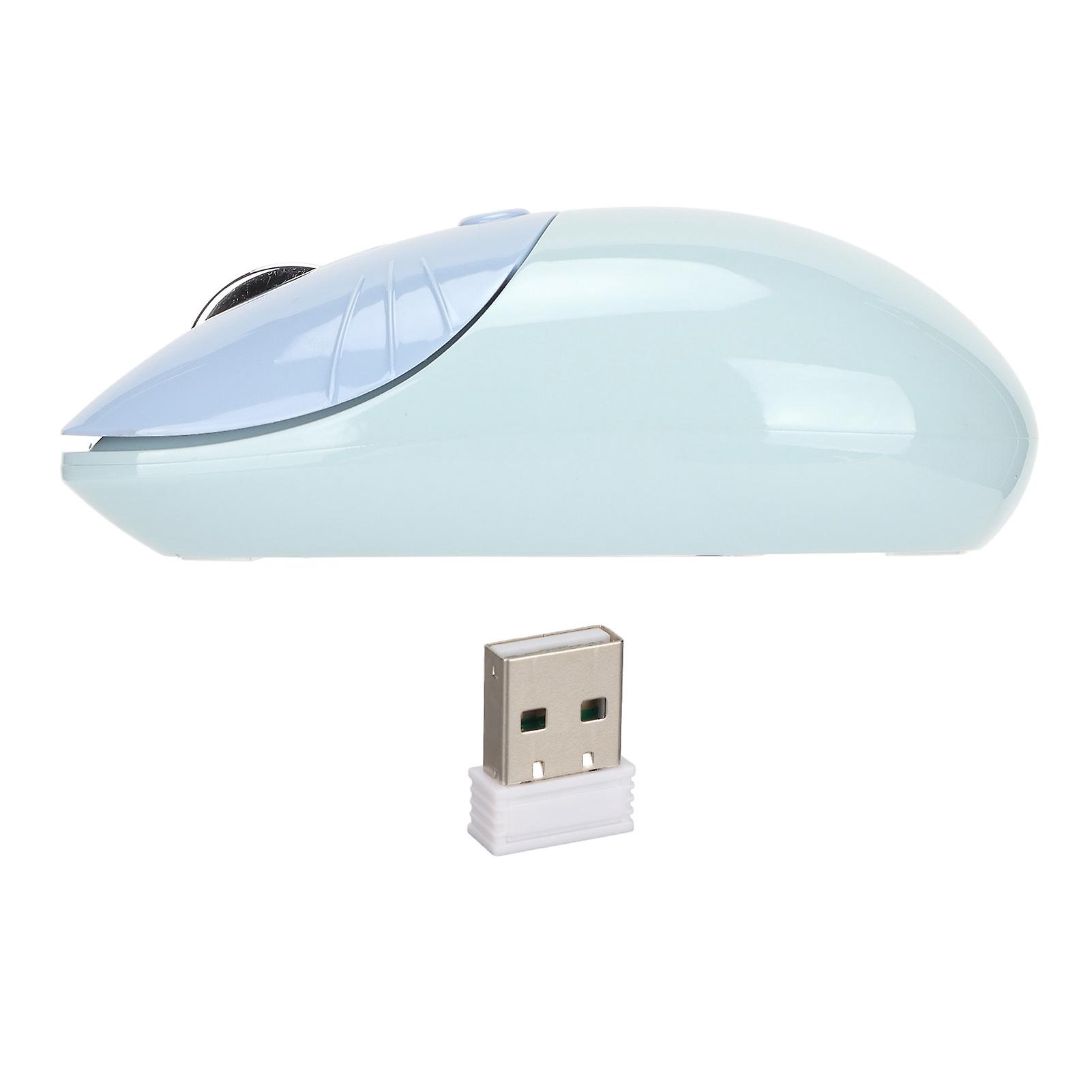 Wireless Mouse Cute Cartoon Cat Paw 2.4G Dual Mode Mini Silent Mouse Blue Three Level DPI for Computer Tablet