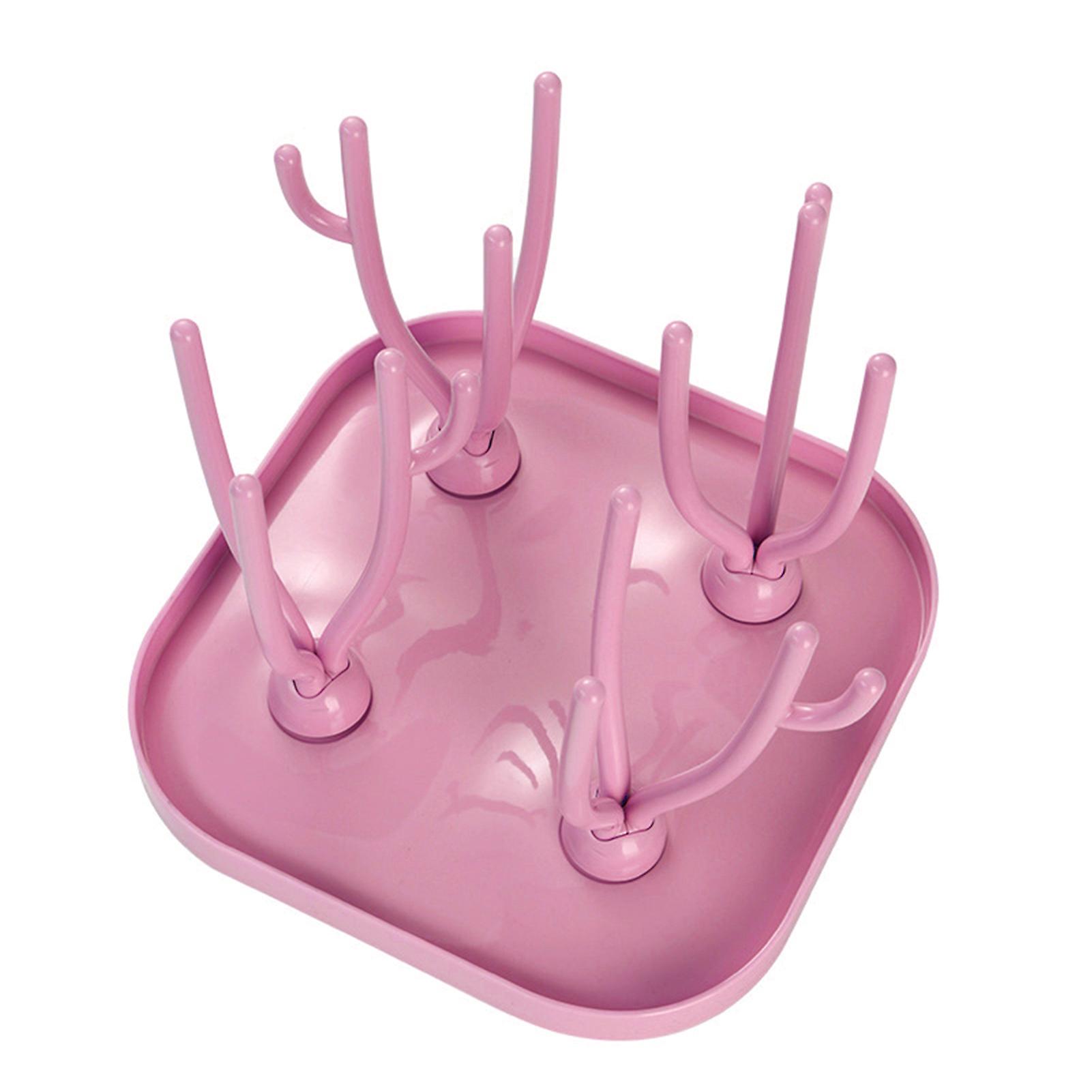Baby Bottle Drying Rack with Drying Stand Detachable Baby Bottle Drying Rack Countertop Bottle Holder for Baby Toddler