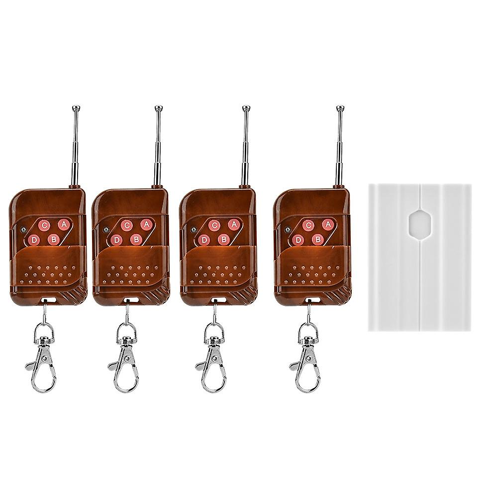 Durable 12V Wireless Controller with Learning Code - Reliable 4-Way Remote Control