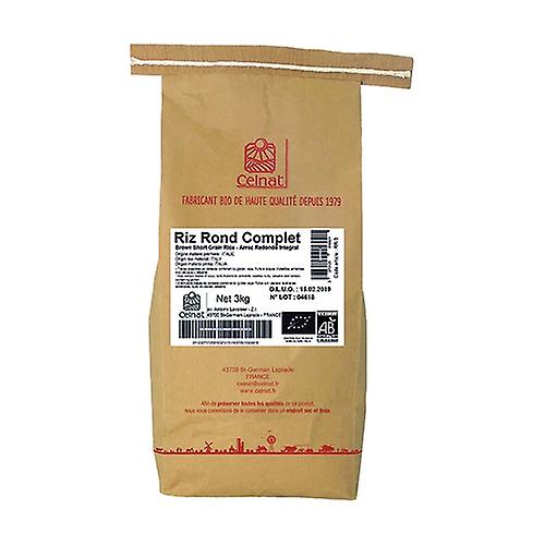 Round Brown Rice 3 kg