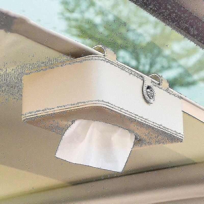facial tissue holder car visor tissue holder