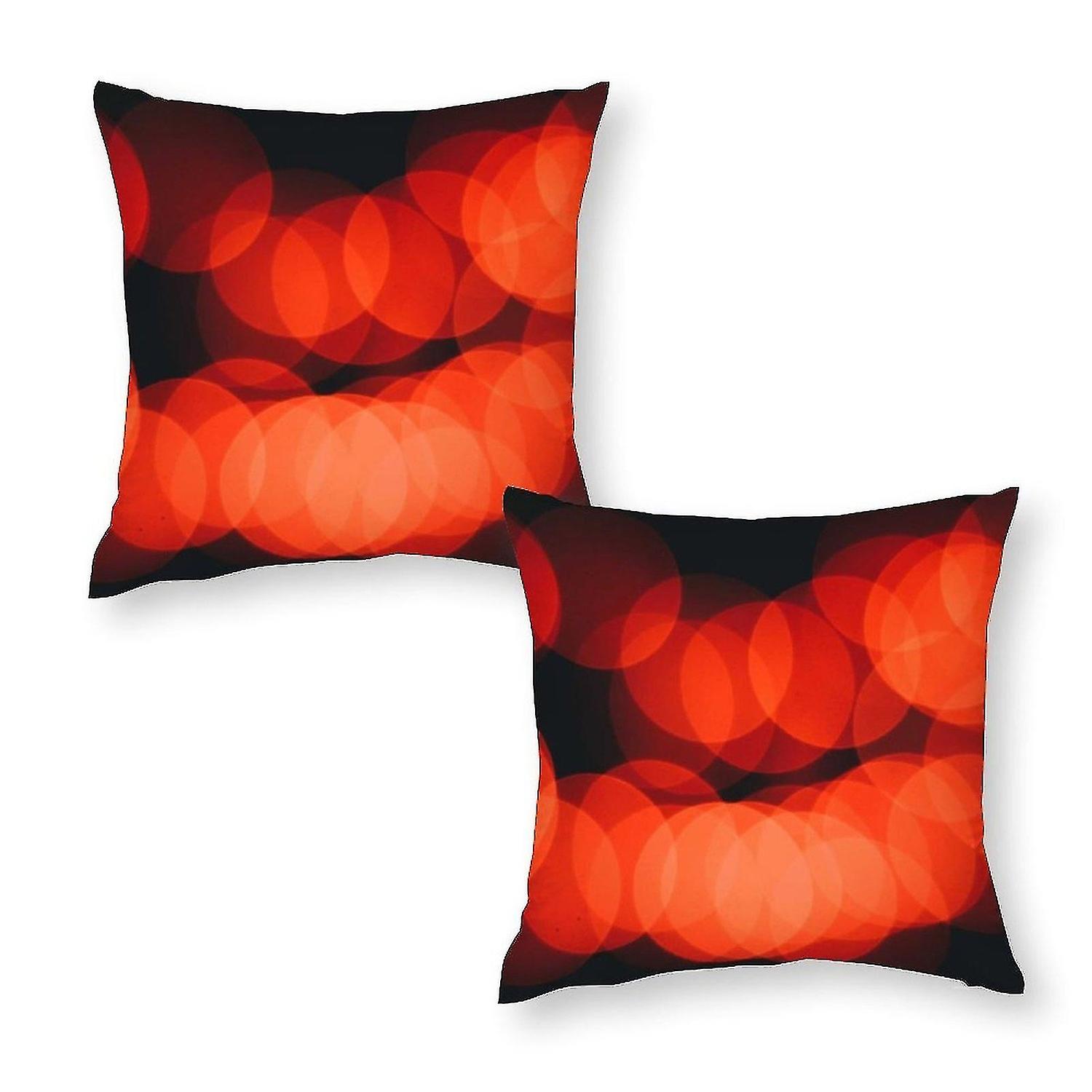 bokeh photography print pillowcase