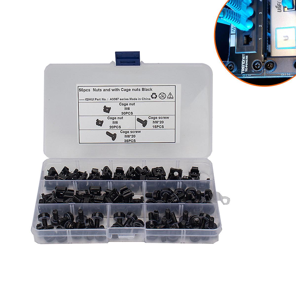 Carbon Steel Paint Card Nut Floating Nut Cage Nut Cabinet Nut Iron Sheet Nut M6