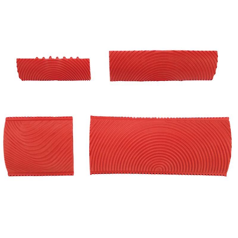 4pcs Wood Grain Painting Tool