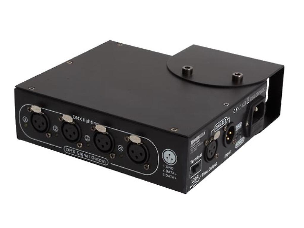 HQ-Power 4-WAY DMX SPLITTER - CARCASA COMPACTA