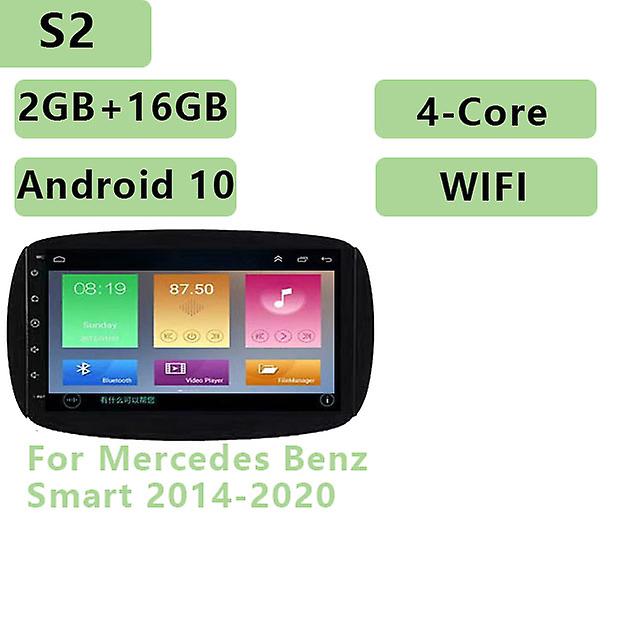 2din Auto Android Car Radio Multimedia Player Carplay Gps Navigation Dsp For Mercedes Benz Smart Fortwo 2014 2015 2016-2020
