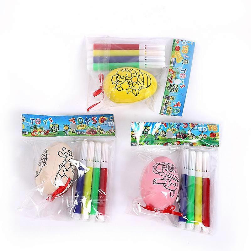 Pack Of 12 3" Easter Foam Egg White Styrofoam Egg Craft Balls