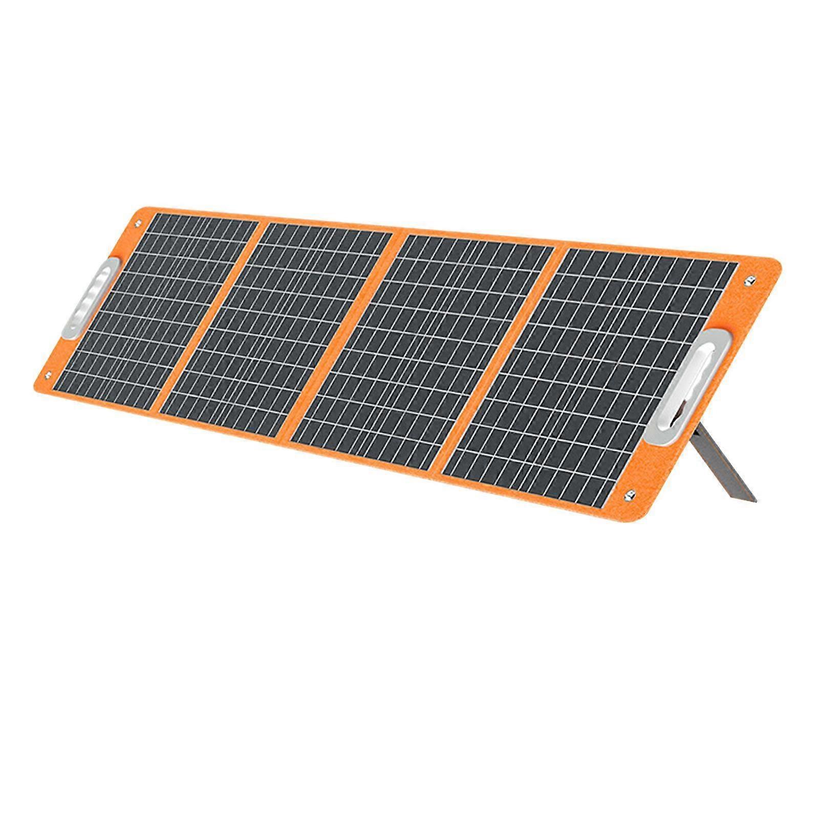 100W Solar Panel Foldable High Efficiency for Travel Outdoor Activities Yard