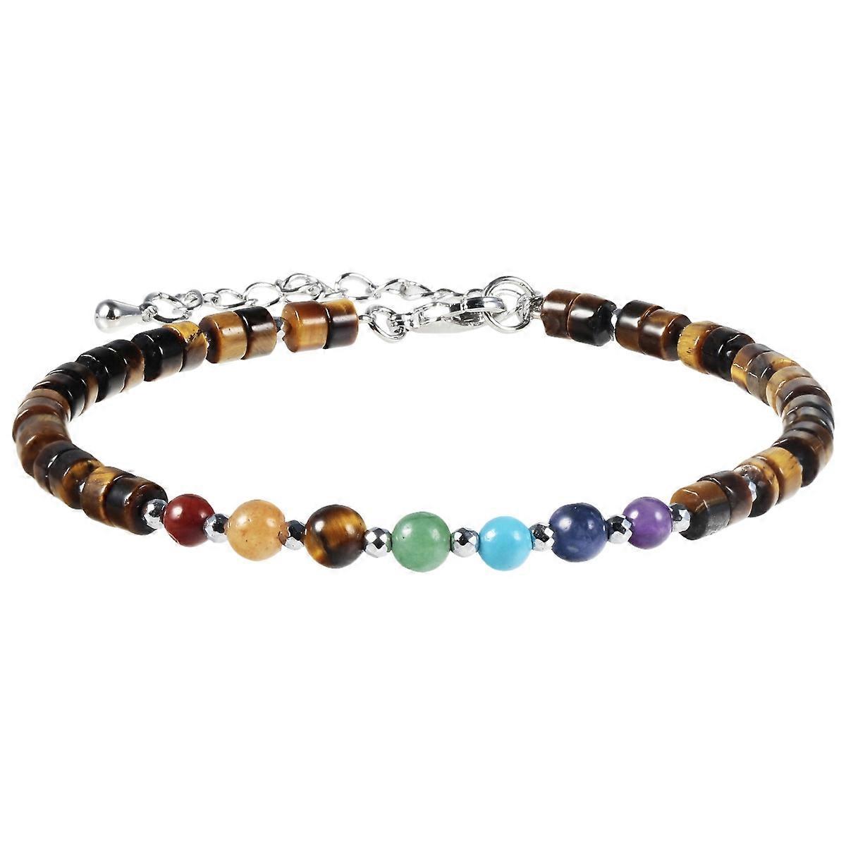 Bracelet-Tiger Eye-Mystic Aura-Gemstone Elegance