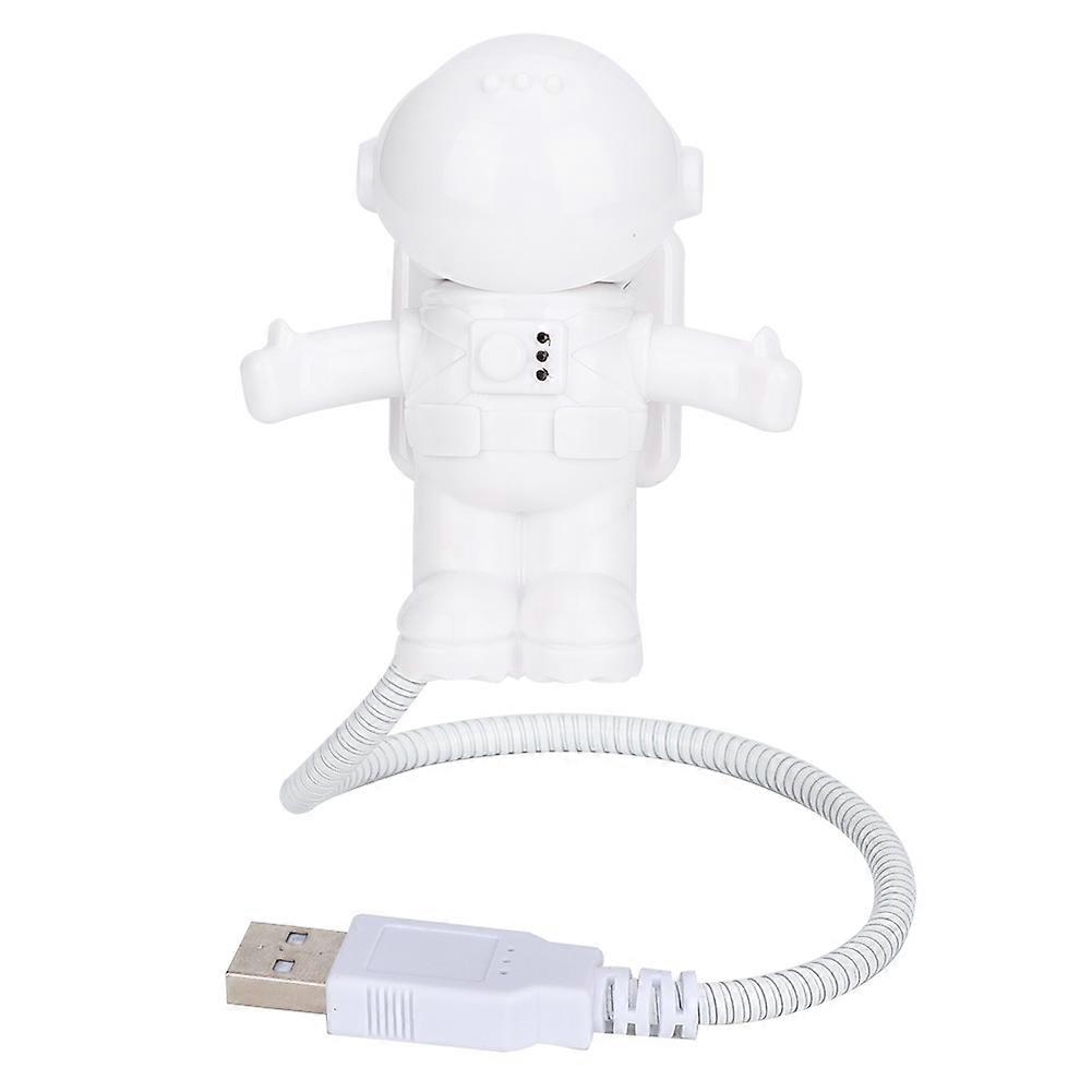 Energy Saving Astronaut Spaceman Shape Mini USB LED Night Light Computer Laptop Notebook Lamp