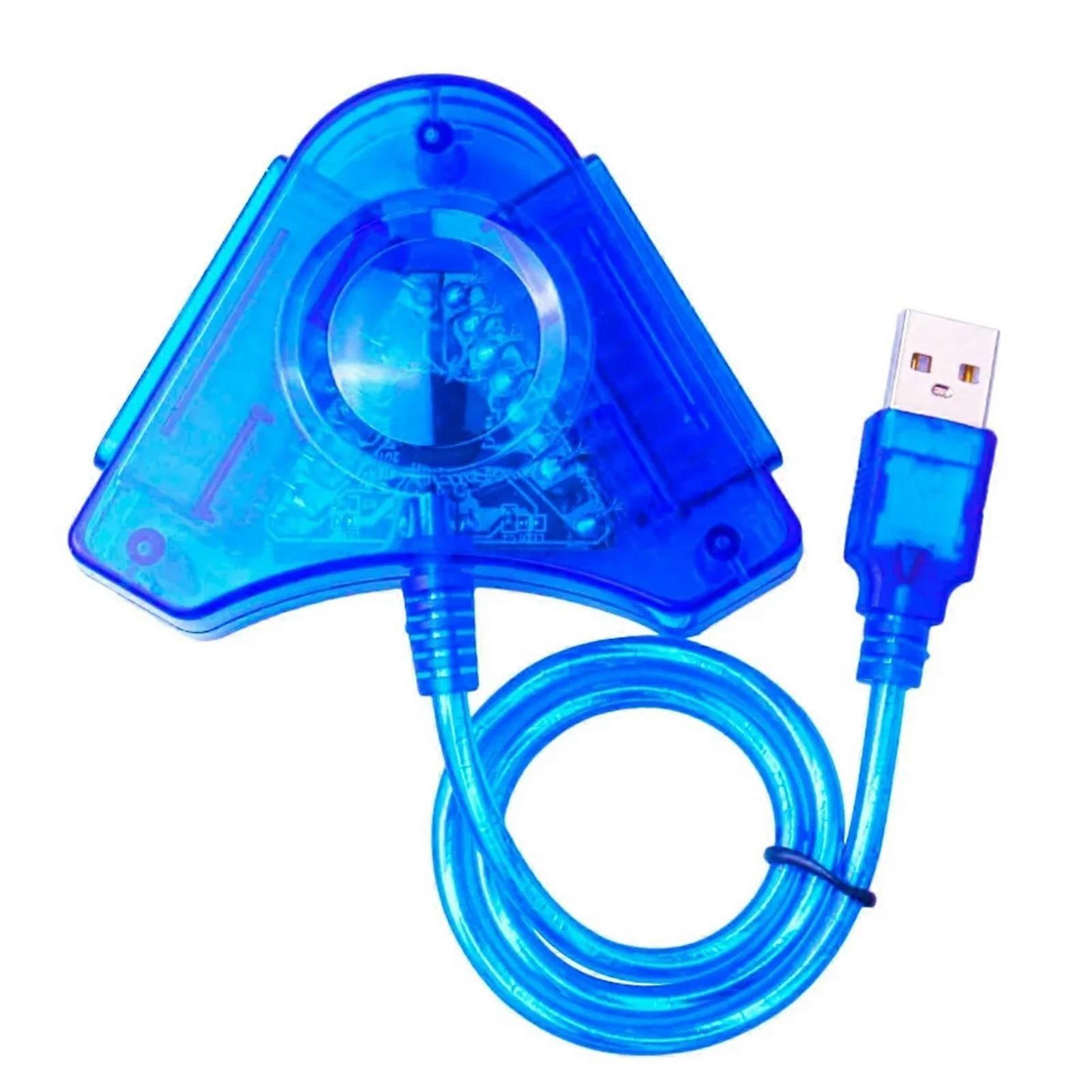 For Ps2 To Pc Conventer Plug And Play 1 Pc Computer To 2 For Ps2 Adapter Converter Cable For Win98 Xp 7 8