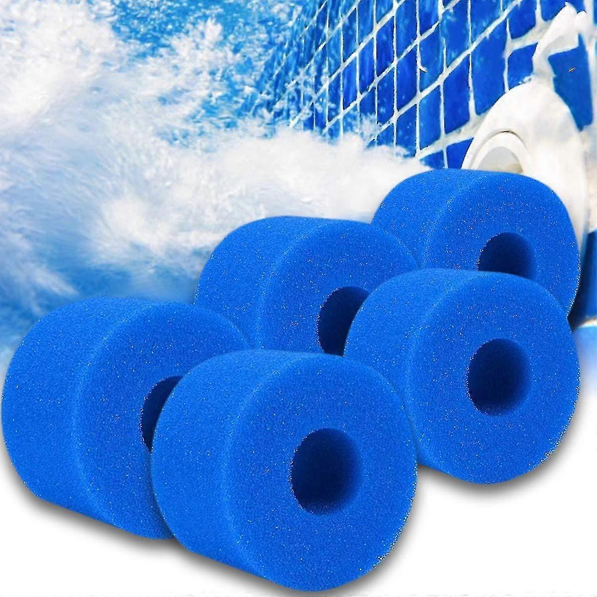 12pcs Swimming Pool Foam Sponge Reusable Washable