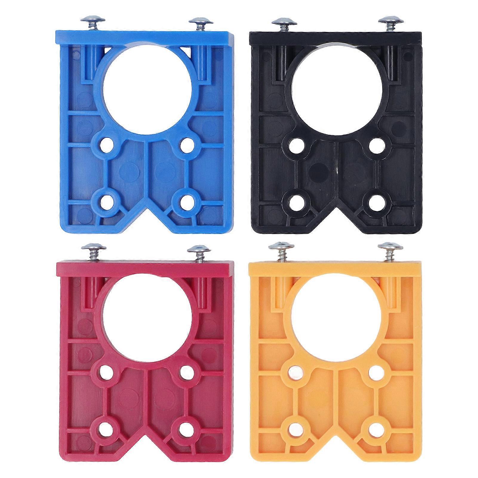 Hinge Jig Kit Blue Red Yellow Black 35mm Drill Guide Woodworking Hole Opener for Door Cabinet