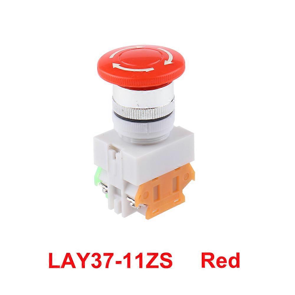 lay7 lay37-11bn lay7 lay37-11m Green Red 1NO1NC Momentary self-Reset Push Button Switch Latching locking LAY37-11ZS Stop Button