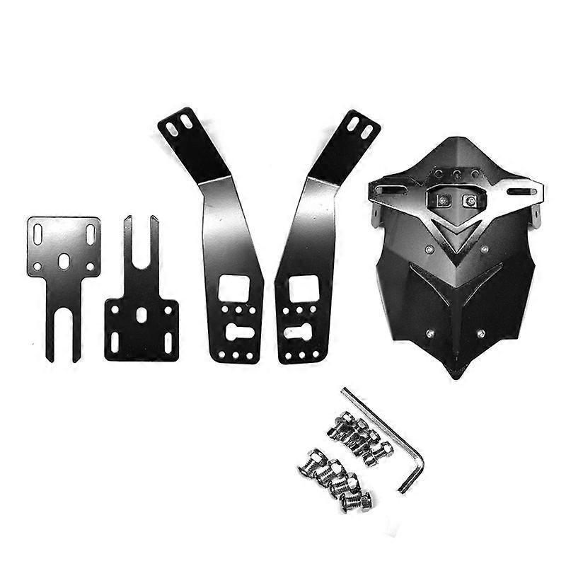 مناسبة للدراجات النارية الكهربائية M3 الفضي الفضي الصلب القليل الوحش دمية كبيرة MSX125 تعديل الحاجز الخلفي