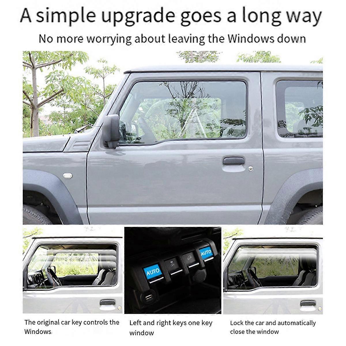 Car Automatic Window Closer Closing & Open Control By Remote Smart Lifter for Jimny JB64 JB74W 2019